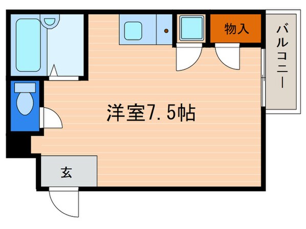 サンテラス一乗寺の物件間取画像